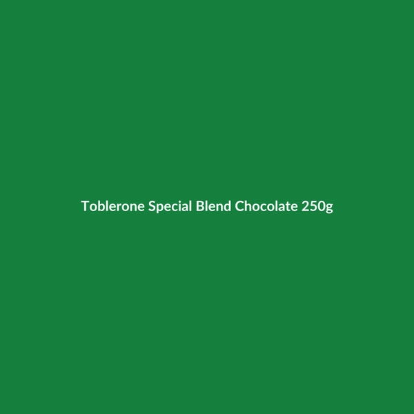 Toblerone Special Blend Chocolate 250g - 3