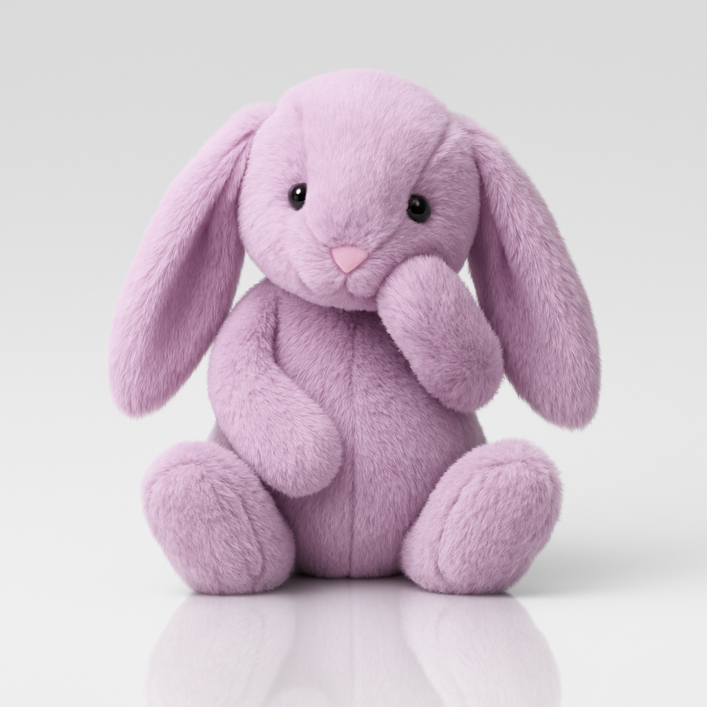 Aurora Bashful Bunny stuffed animal, 30cm, with EN 71 safety rating