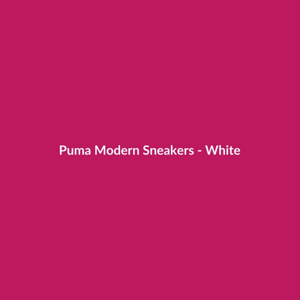 Puma Modern Sneakers - White - 3