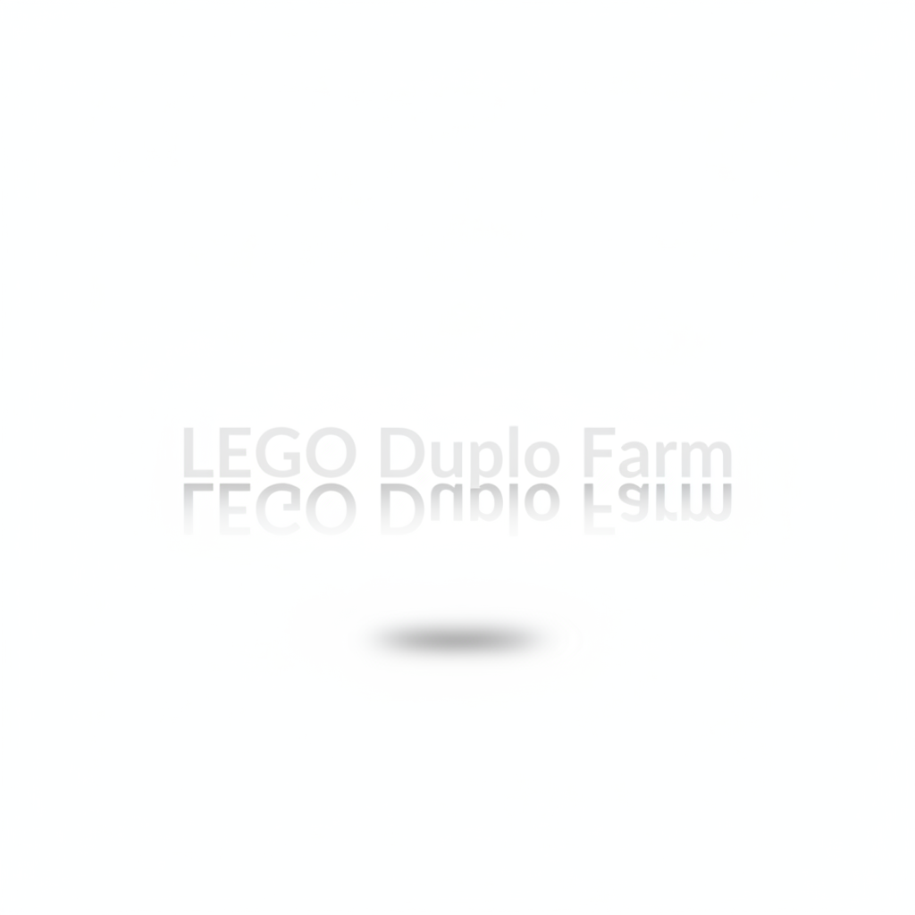 LEGO Duplo Farm set with 5987 cardboard pieces