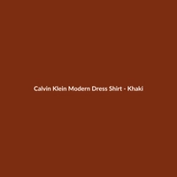 Calvin Klein Modern Dress Shirt - Khaki - 2