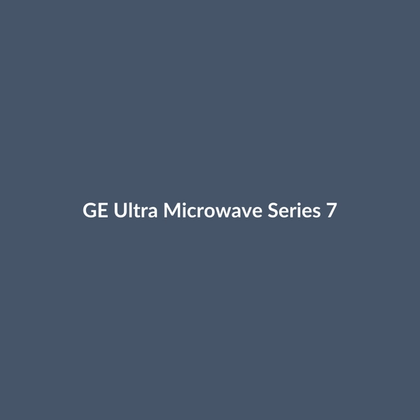 GE Ultra Microwave Series 7 - 3