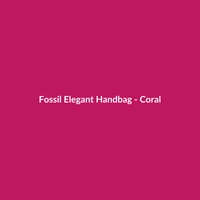 Fossil Elegant Handbag - Coral - 2