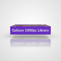 Galison 1000pc Library 3000-piece metal puzzle
