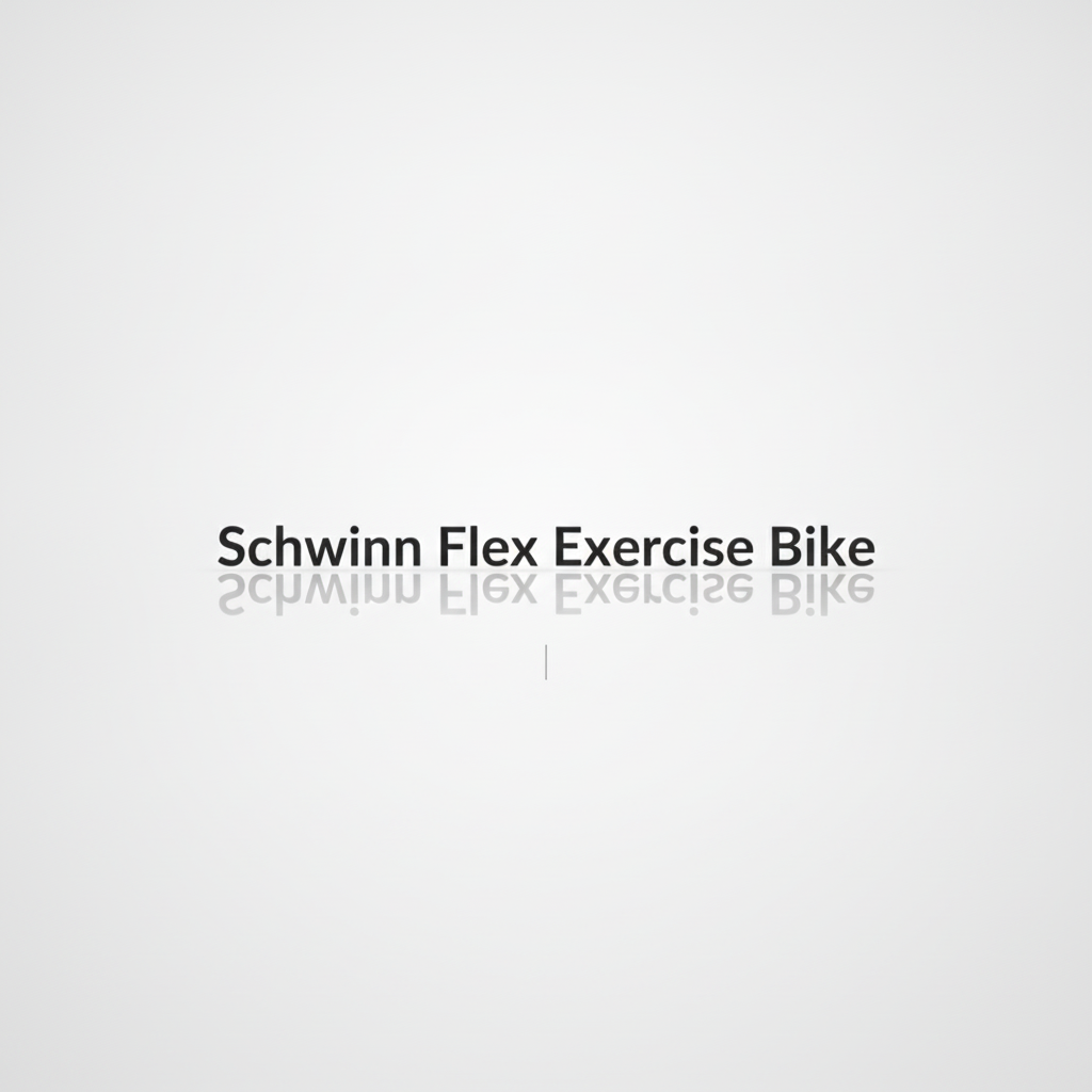 Schwinn Flex Exercise Bike in Red, White, and Orange