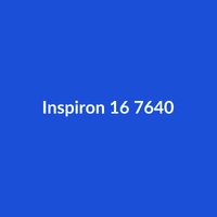 Inspiron 16 7640 - 2