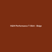 H&M Performance T-Shirt - Beige - 2