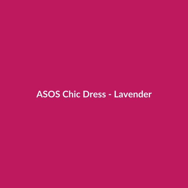 ASOS Chic Dress - Lavender - 3