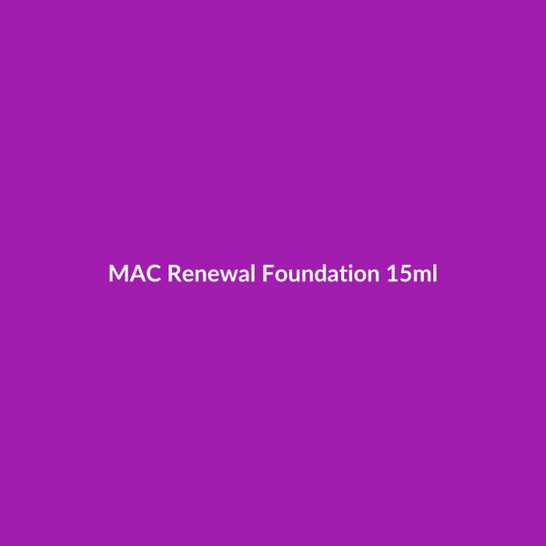 MAC Renewal Foundation 15ml - 3
