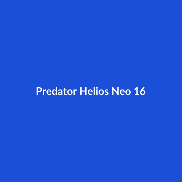Predator Helios Neo 16 - 3