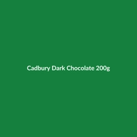 Cadbury Dark Chocolate 200g - 2