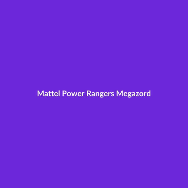 Mattel Power Rangers Megazord - 3