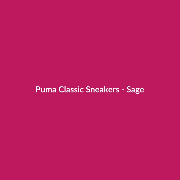 Puma Classic Sneakers - Sage - 3