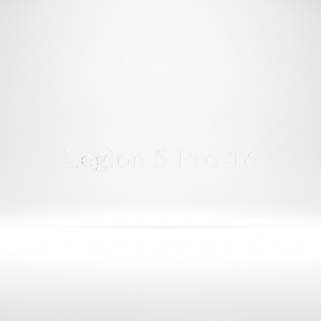 Lenovo Legion 5 Pro 16" laptop with Intel Core Ultra 7 processor and NVIDIA RTX 4080 GPU in Space Gray