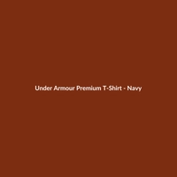 Under Armour Premium T-Shirt - Navy - 2