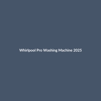 Whirlpool Pro Washing Machine 2025 - 2