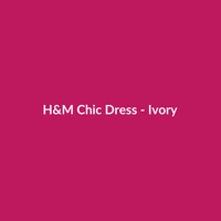 H&M Chic Dress - Ivory - 2