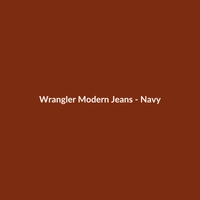 Wrangler Modern Jeans - Navy - 2