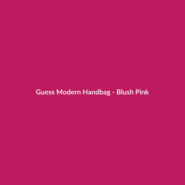 Guess Modern Handbag - Blush Pink - 3