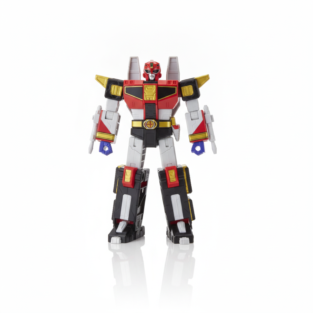Mattel Power Rangers Megazord plush action figure for kids ages 3-5