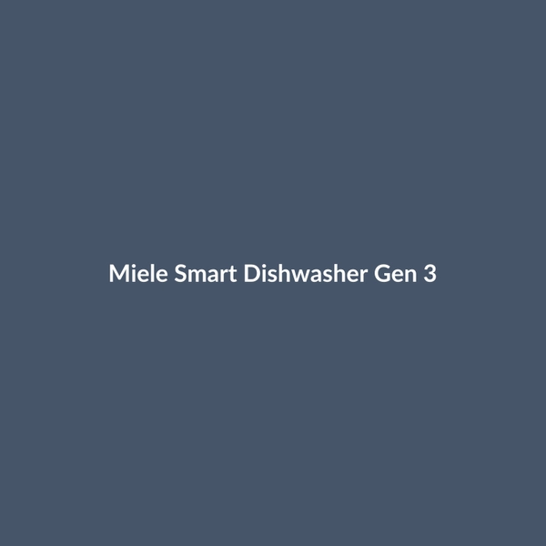 Miele Smart Dishwasher Gen 3 - 3