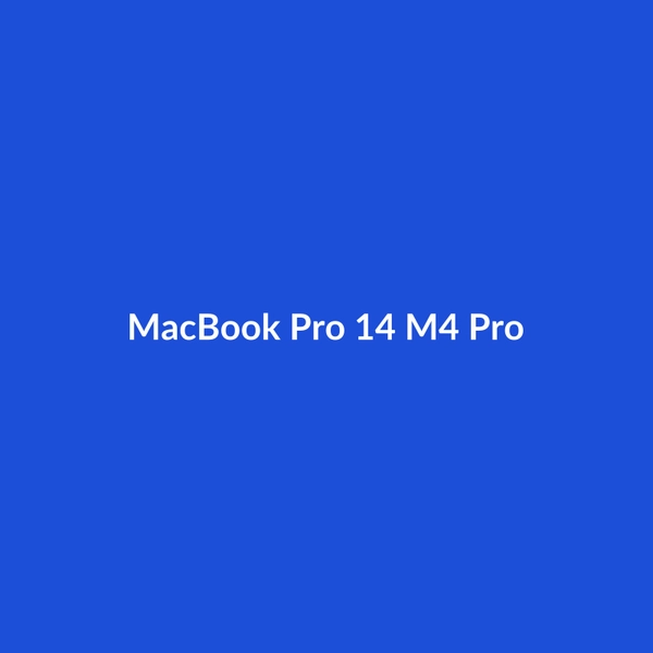 MacBook Pro 14" M4 Pro - 3