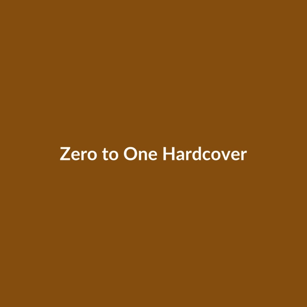 Zero to One (Hardcover) - 3