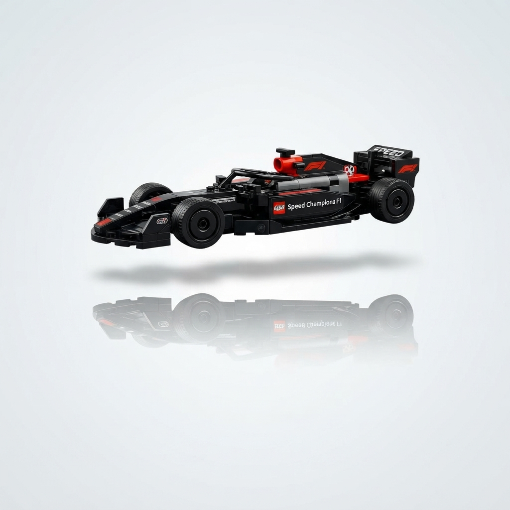 LEGO Speed Champions F1 model with 1061 pieces
