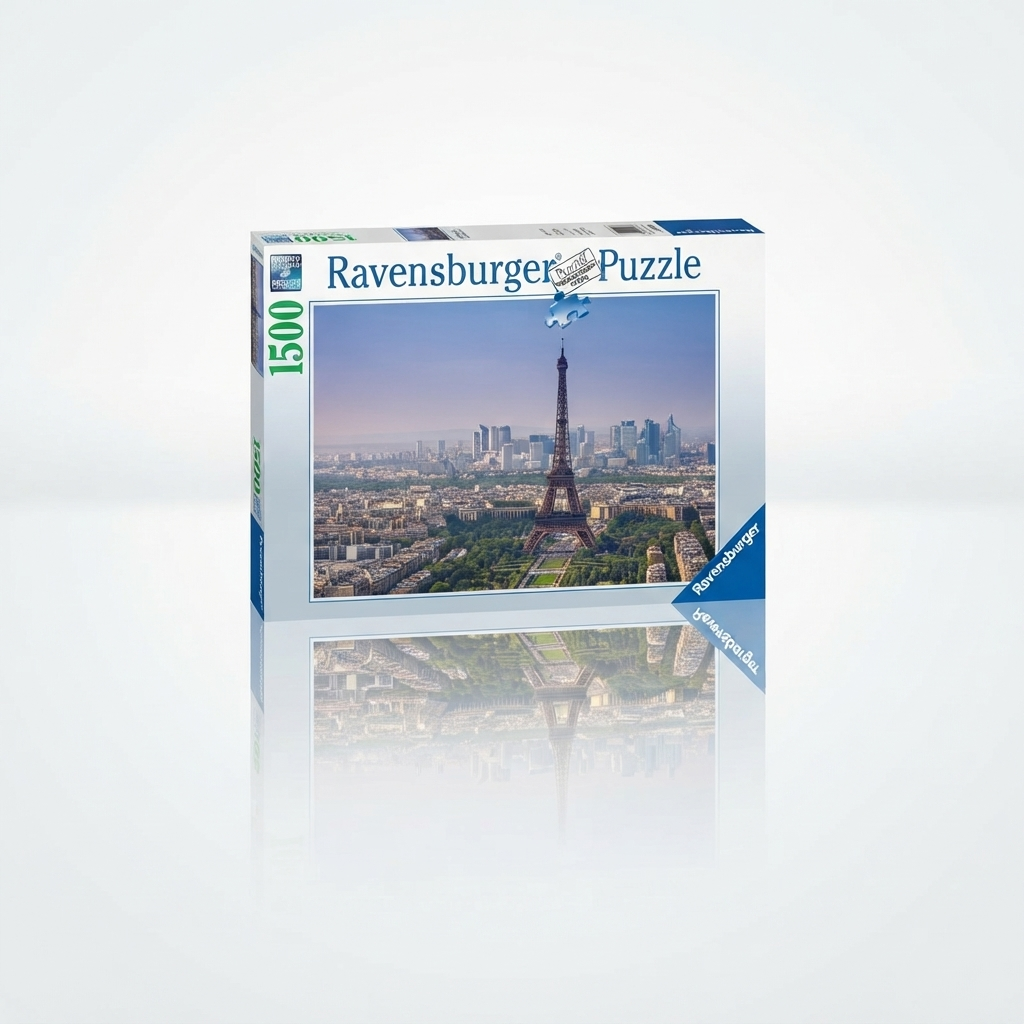 Ravensburger 3000-piece Paris Skyline wooden jigsaw puzzle