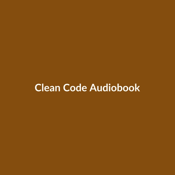 Clean Code (Audiobook) - 3