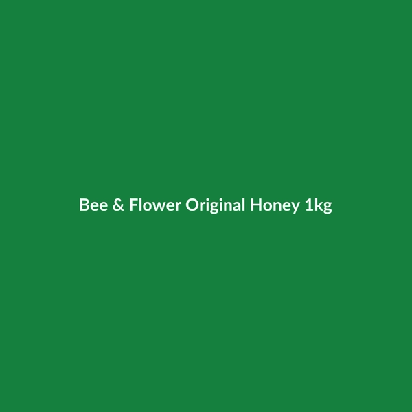 Bee & Flower Original Honey 1kg - 3