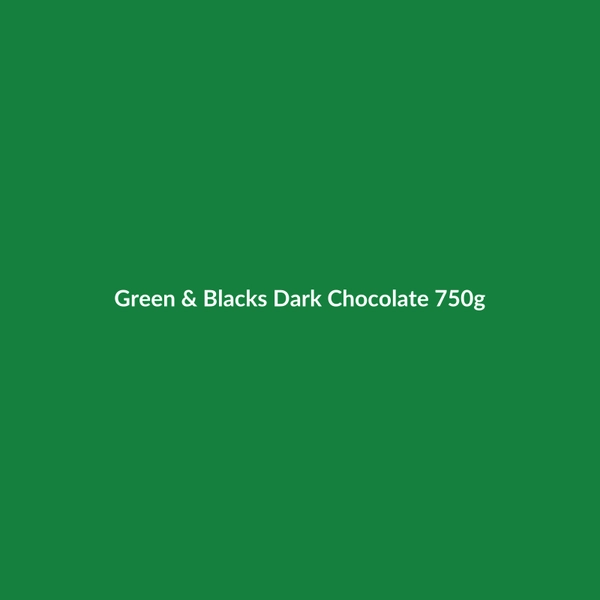 Green & Black's Dark Chocolate 750g - 3