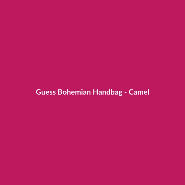 Guess Bohemian Handbag - Camel - 3