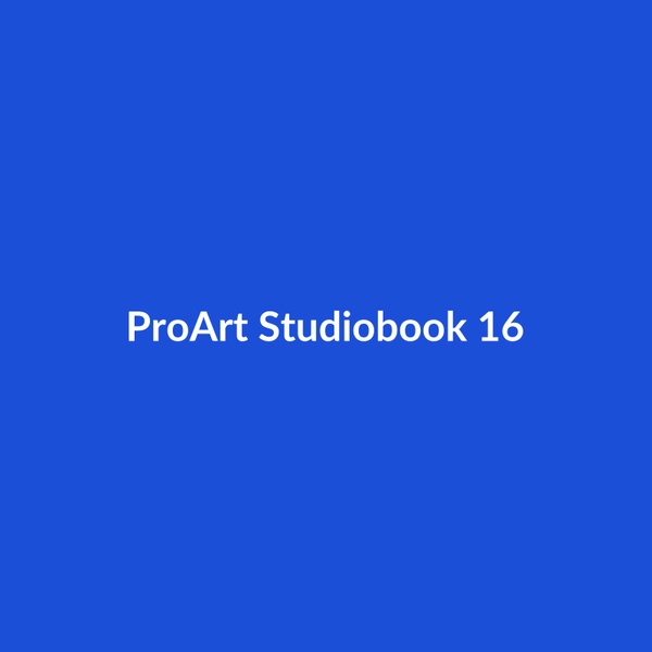 ProArt Studiobook 16 - 3