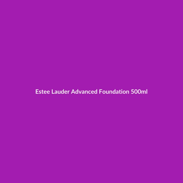 Estee Lauder Advanced Foundation 500ml - 3