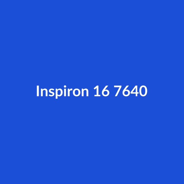 Inspiron 16 7640 - 3