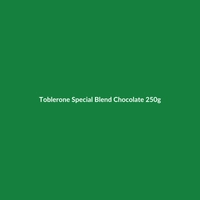 Toblerone Special Blend Chocolate 250g - 2