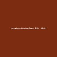 Hugo Boss Modern Dress Shirt - Khaki - 2