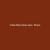 Calvin Klein Classic Jeans - Brown - 2