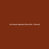 Van Heusen Signature Dress Shirt - Charcoal - 2