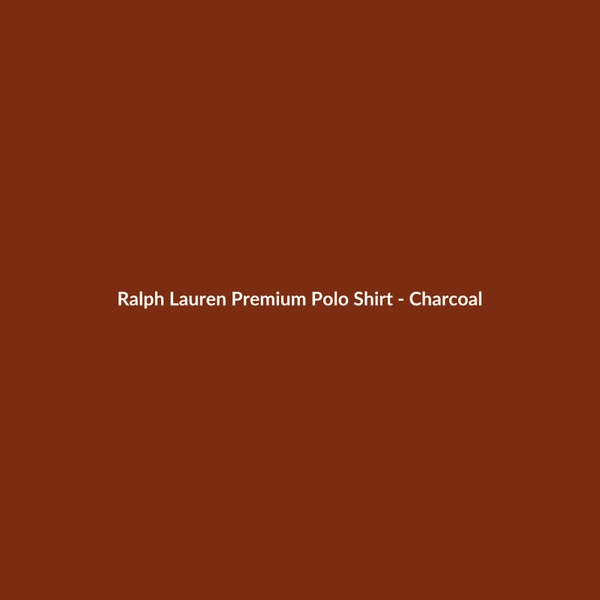 Ralph Lauren Premium Polo Shirt - Charcoal - 3