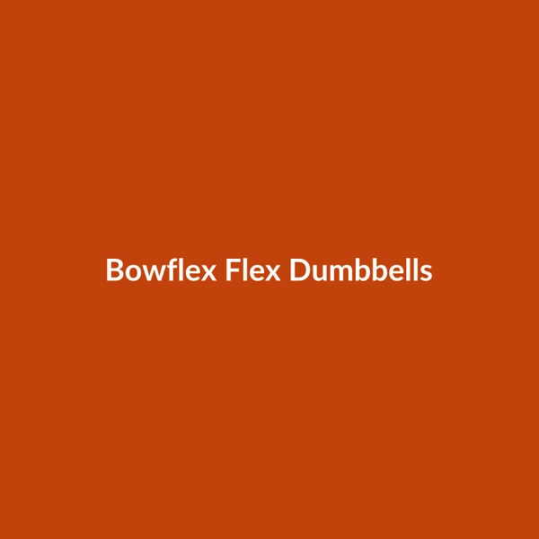 Bowflex Flex Dumbbells - 3