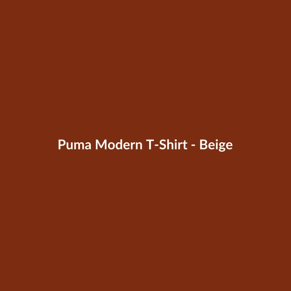 Puma Modern T-Shirt - Beige - 3