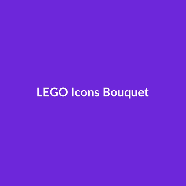 LEGO Icons Bouquet - 3