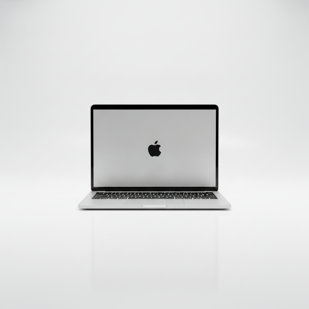 MacBook Pro 14" M4 Pro laptop with 18-inch Liquid Retina display, Apple M4 processor, and NVIDIA RTX 4080 GPU.