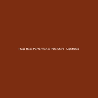 Hugo Boss Performance Polo Shirt - Light Blue - 2