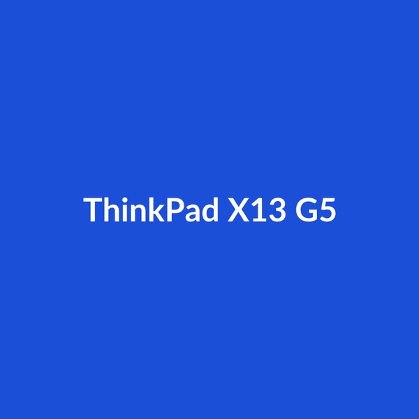 ThinkPad X13 G5 - 3