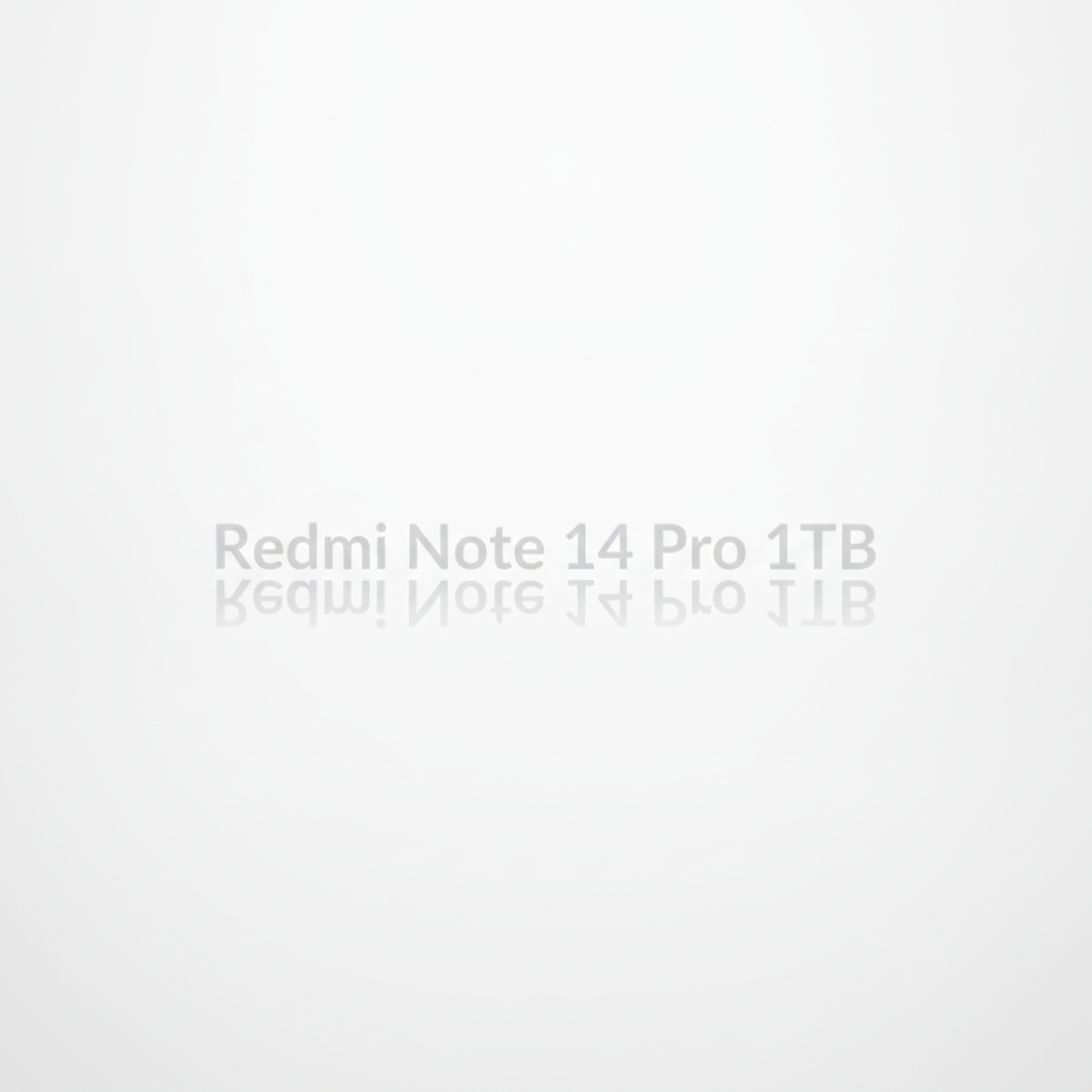Redmi Note 14 Pro 1TB smartphone in Green, White, Gold, Titanium Gray, or Black