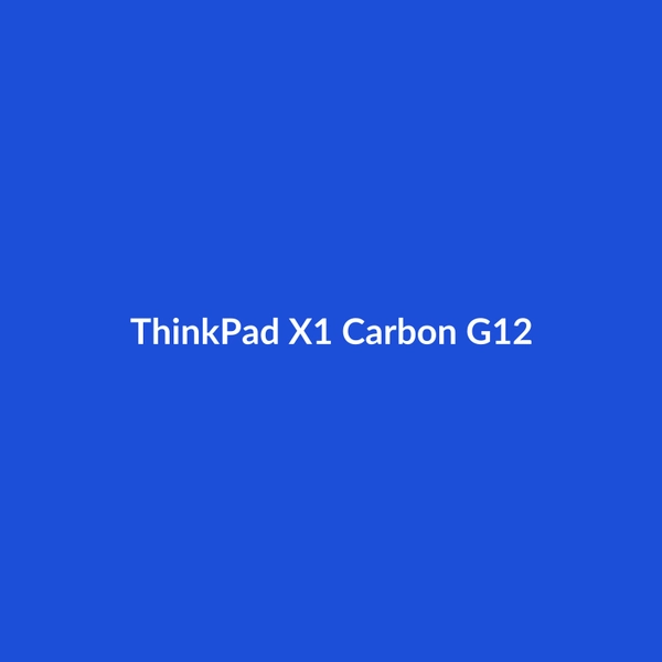 ThinkPad X1 Carbon G12 - 3