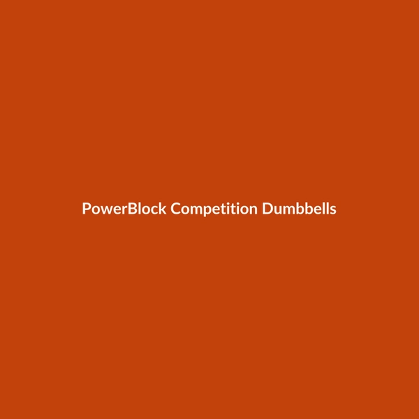 PowerBlock Competition Dumbbells - 3